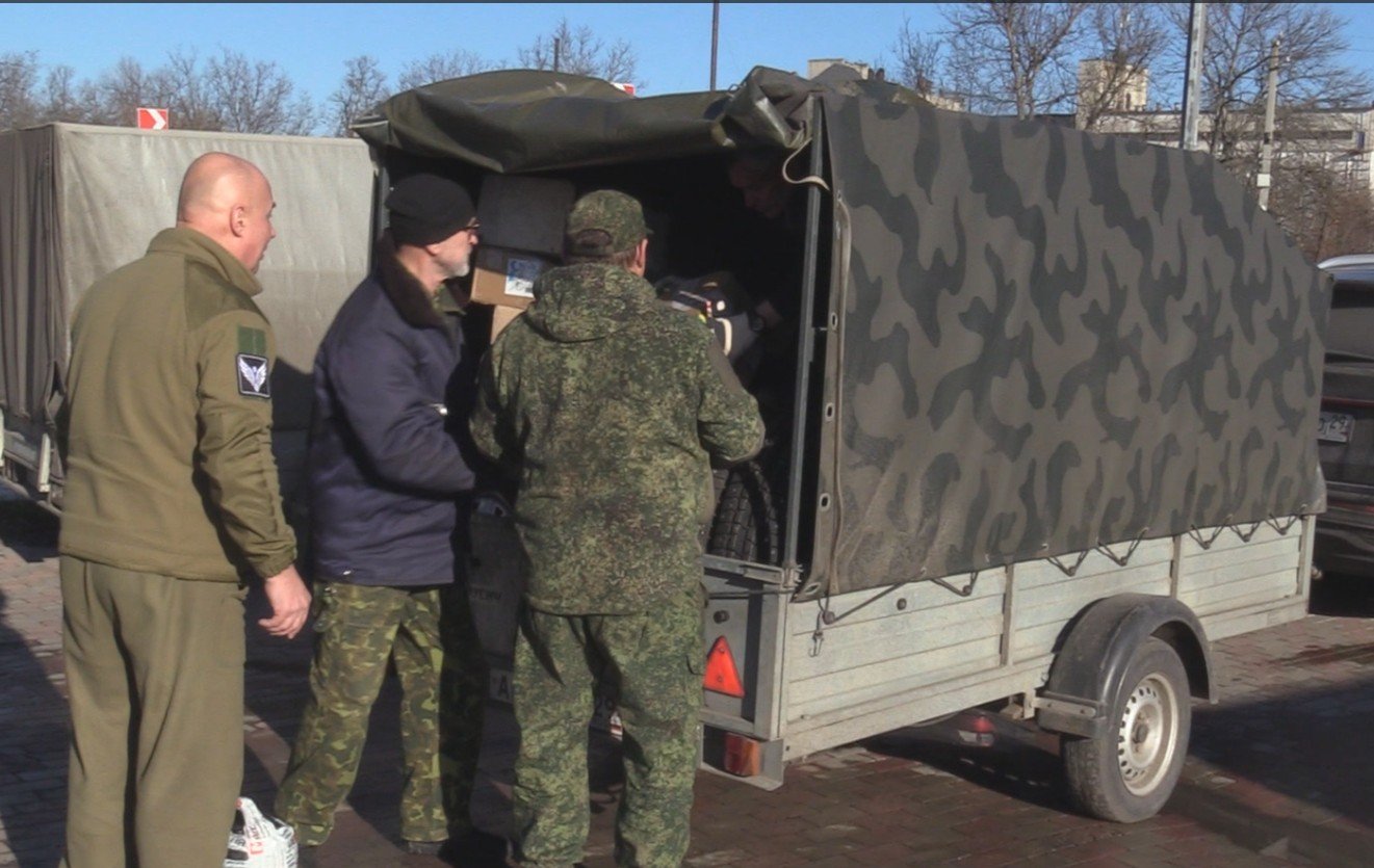 Гуманитарная миссия «Ангелы фронта» активно поддерживает бойцов на Донбассе