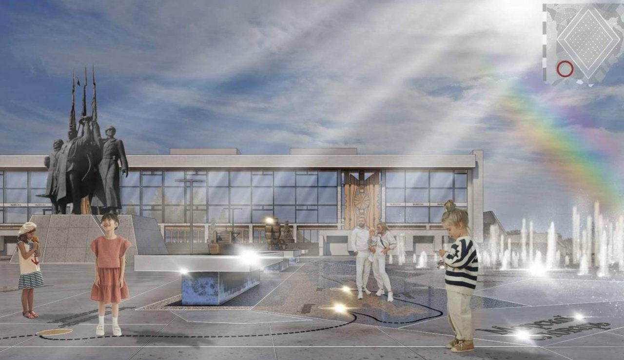 Дмитрий Морев сообщил детали проекта нового фонтана в Архангельске