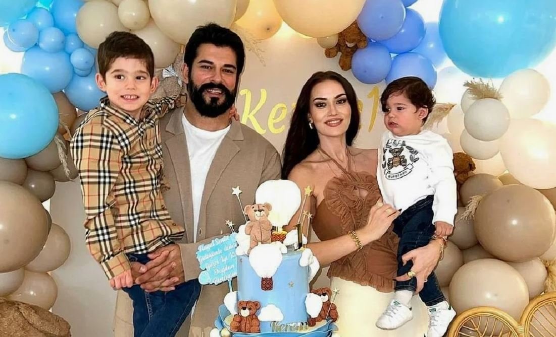 Бурак Озчивит поделился трогательным моментом с семьёй